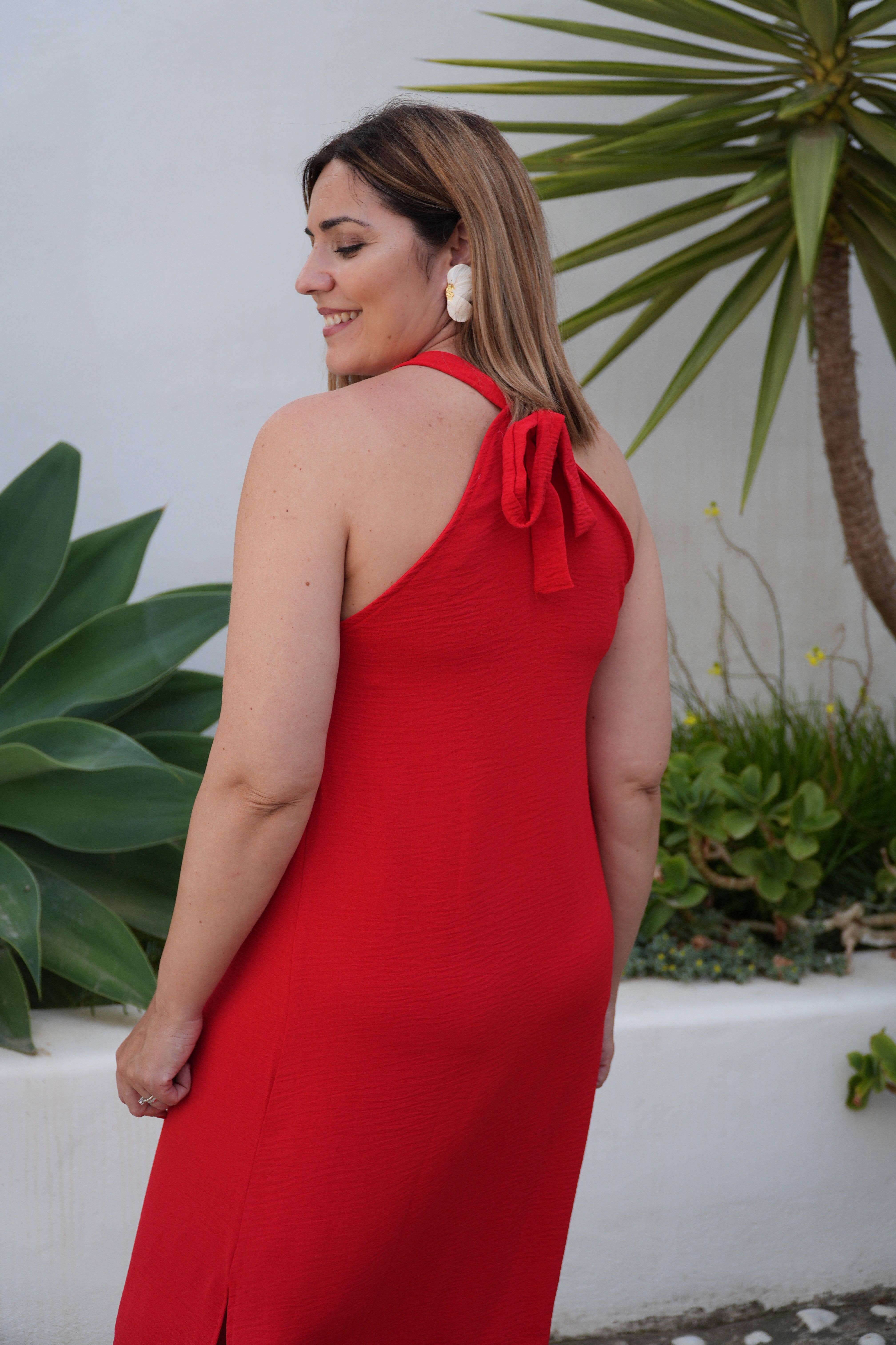 VESTIDO CORFU ROJO