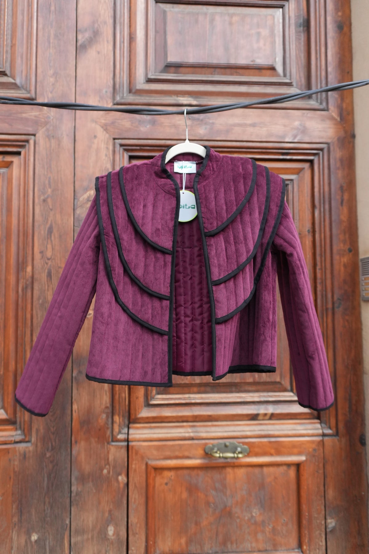 CHAQUETA VIOLETA