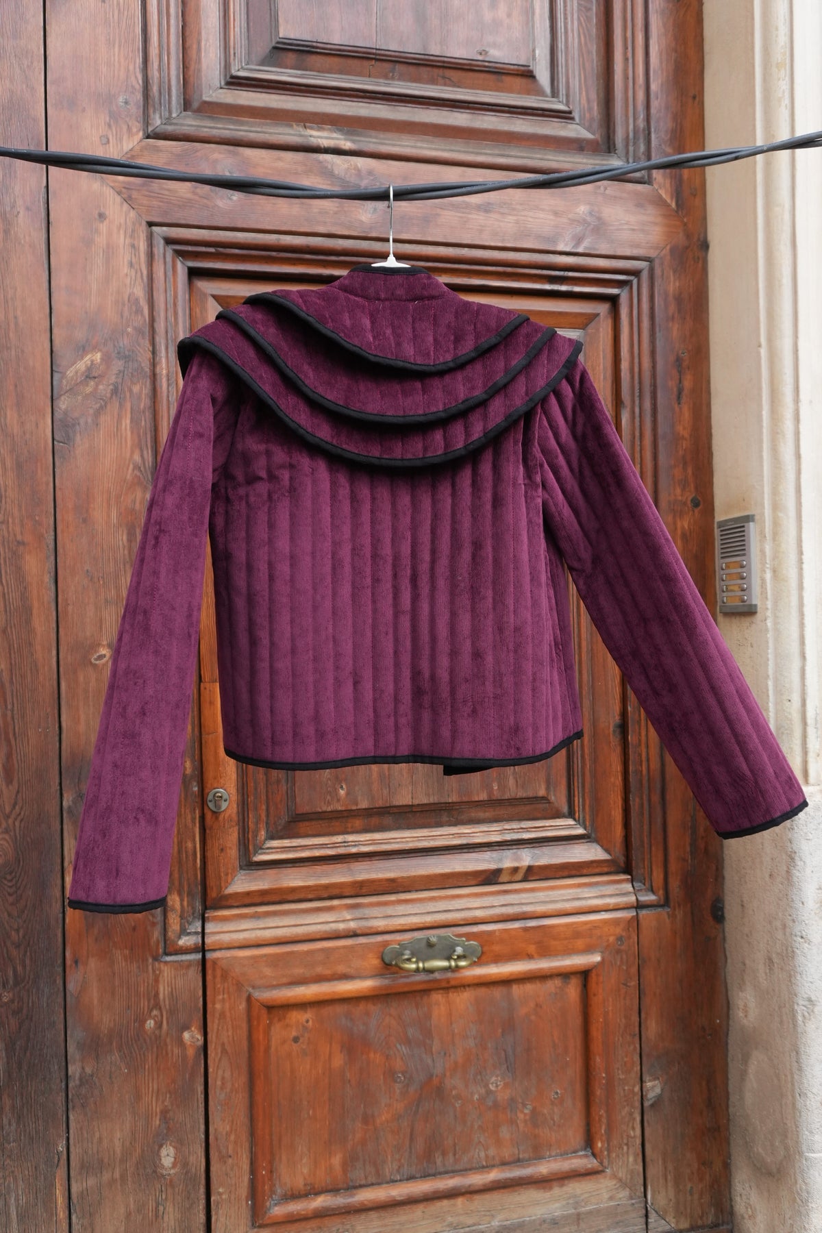 CHAQUETA VIOLETA